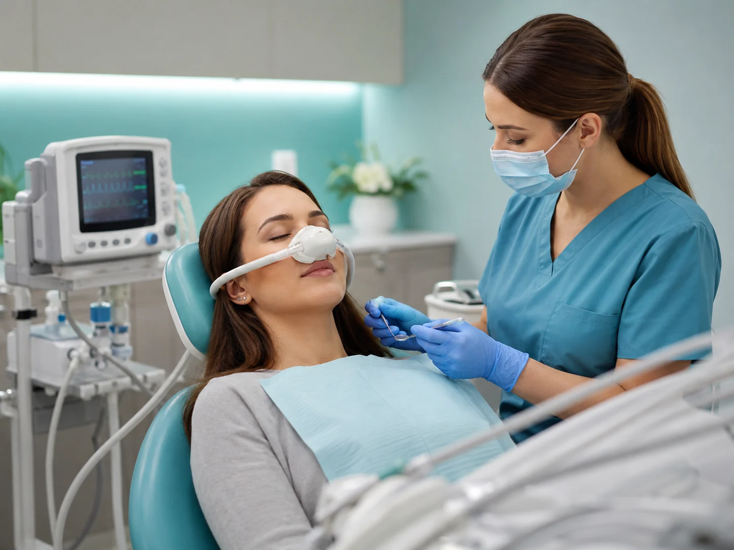 Conscious sedation dentistry at Little Bites Dental Clinic in Faridabad