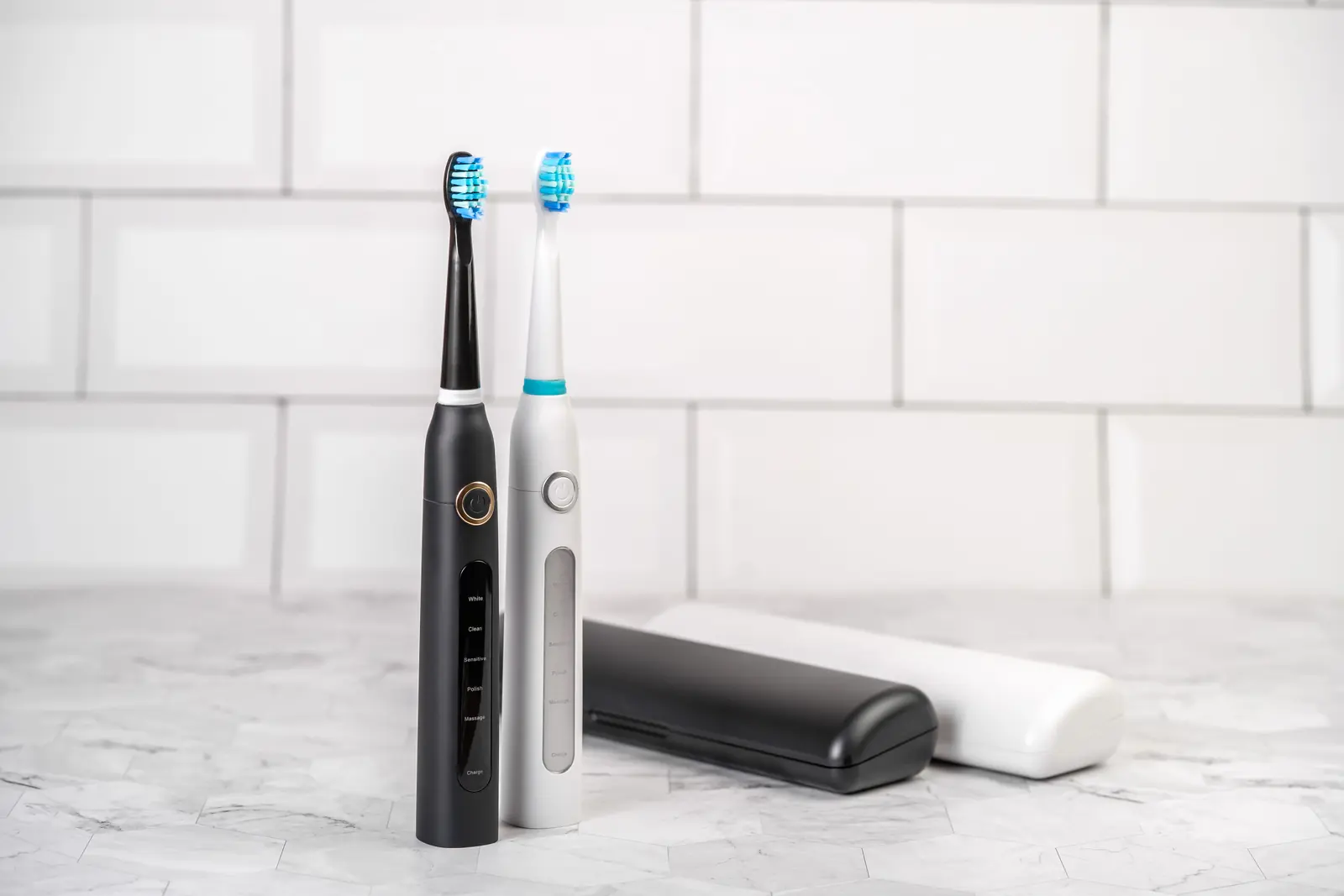 Electric toothbrush guide