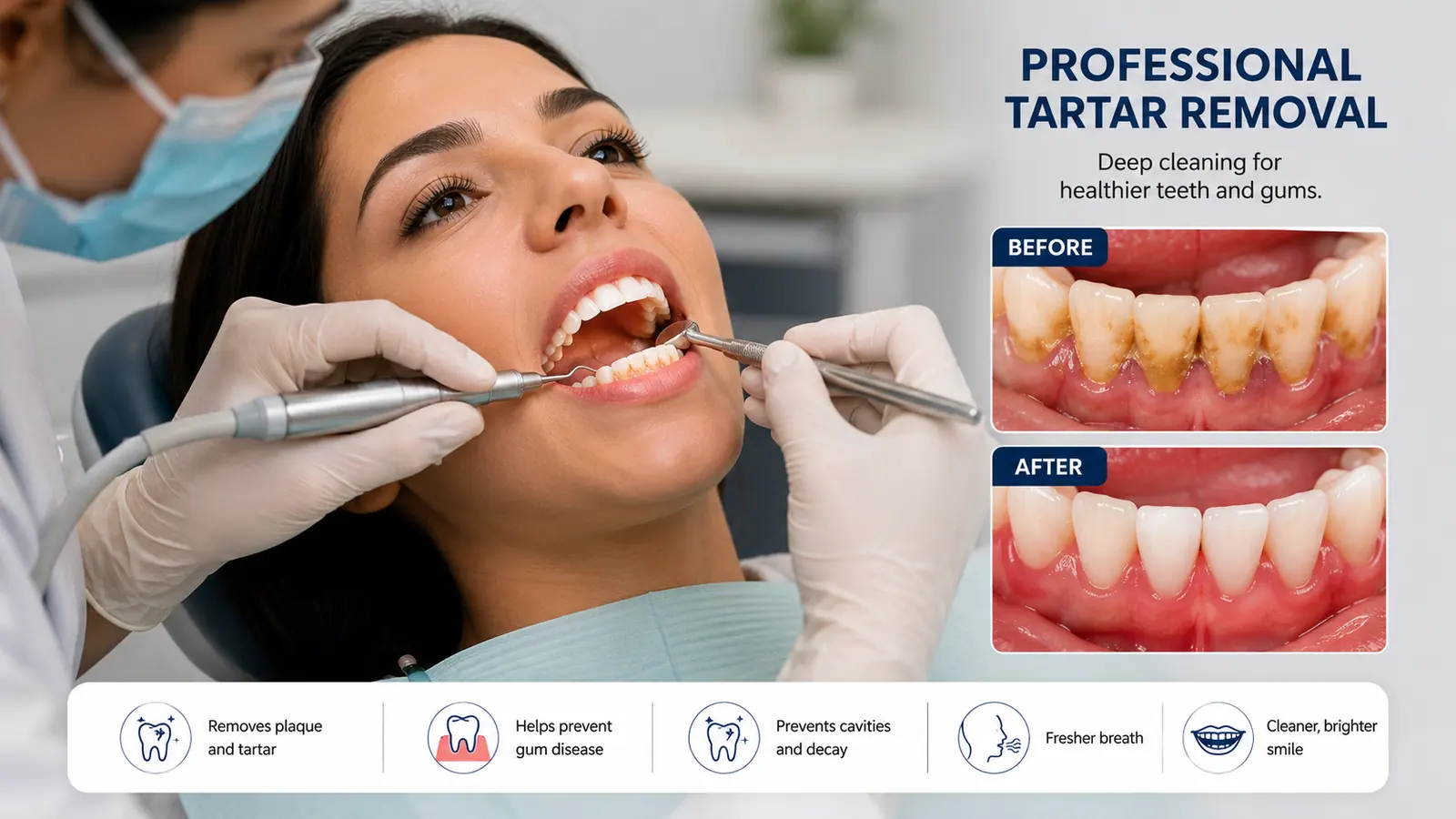 Professional tartar removal guide